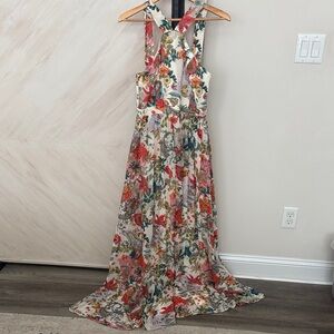 Lulu's Multicolor Floral Maxi Dress